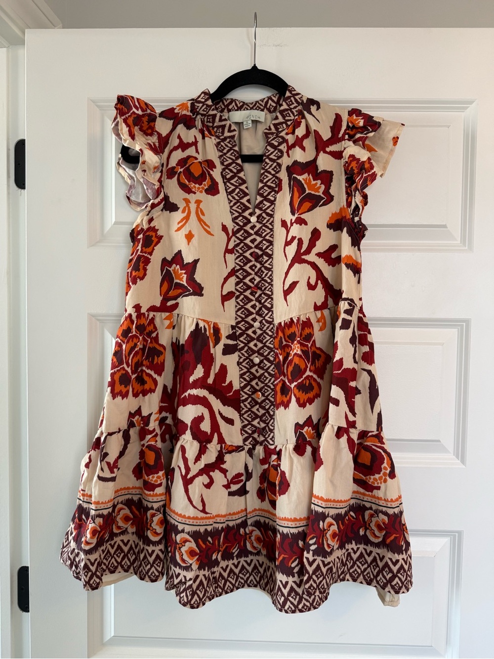 Pinch Floral Mini Dress